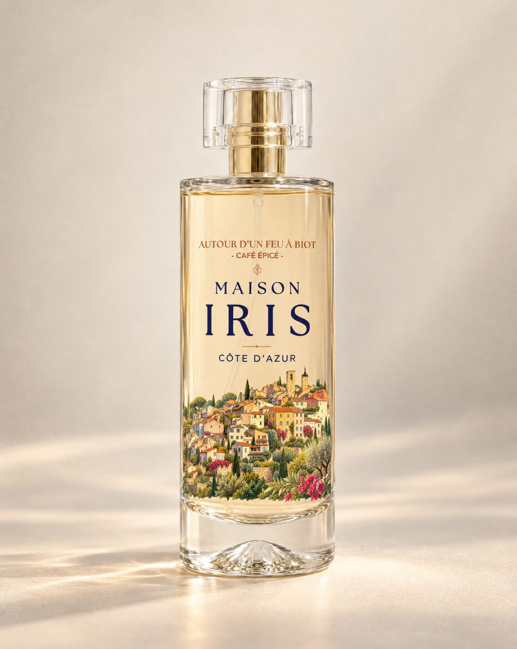 Parfum d’intérieur 100 ml Maison Iris « Autour d’un feu à Biot » — Café épicé