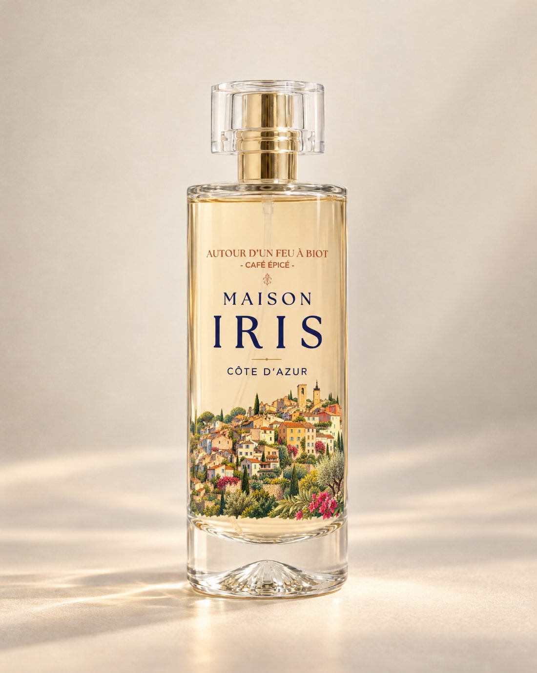 Parfum d’intérieur 100 ml Maison Iris « Autour d’un feu à Biot » — Café épicé