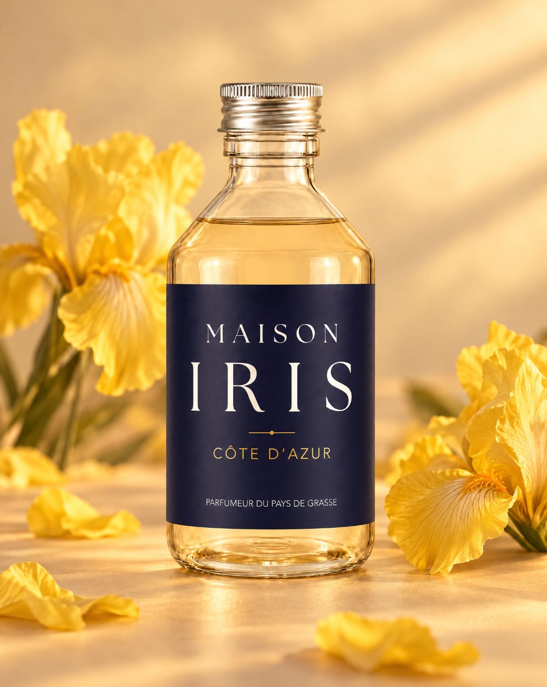 Recharge diffuseur 250 ml Maison Iris « Nuit blanche à Antibes » — Fleur d’oranger