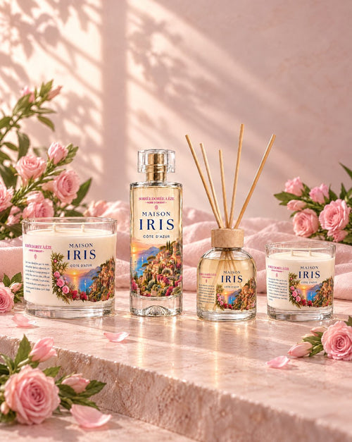 Collection Maison Iris « Soirée dorée à Èze » — Rose d’Orient